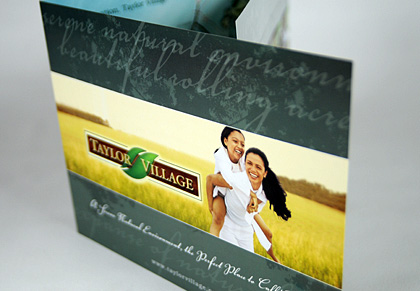 Taylor Village Overview Brochure view 1