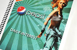 AOL and Pepsi Sales brochure divider page