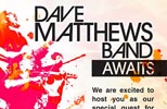 Dave Mathews Band Evite Sales Material view 2