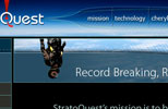StratoQuest Website view 3