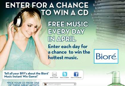 Biore Promotion view 1